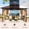 Premium Hardroof All-Weather Gazebo