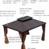 Premium Hardroof All-Weather Gazebo