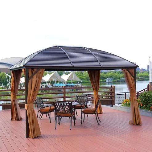 imgi_64_JF-P90112 Dome Roof All-Weather Gazebo 10 x 13 Feet