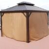 Premium Hardroof All-Weather Gazebo