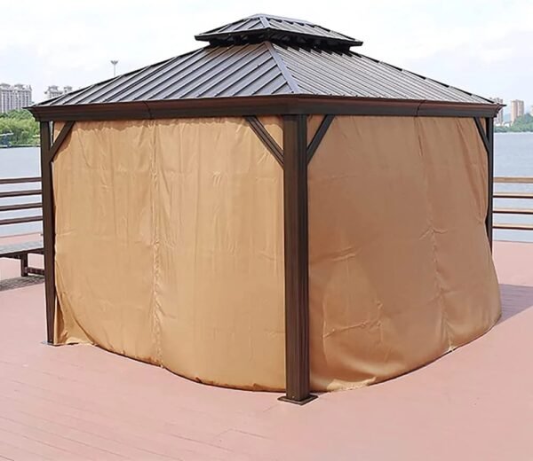 Premium Hardroof All-Weather Gazebo