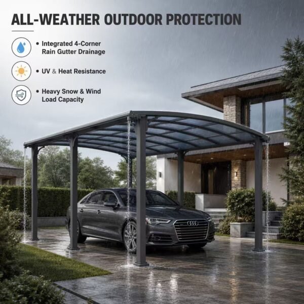 Card pod Parking Canopy 10x15 Feet